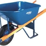 Jackson M6T22 6 Cubic foot Steel Tray Contractor Wheelbarrow