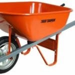 True Temper 6 cu. ft. Steel Wheelbarrow