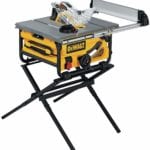 DEWALT DW745S Compact Job Site Table Saw with Folding Stand