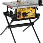 DEWALT DWE7491X 10 In. Table Saw with Scissor Stand