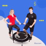 Maximus Life Bounce & Burn Foldable Trampoline Rebounder